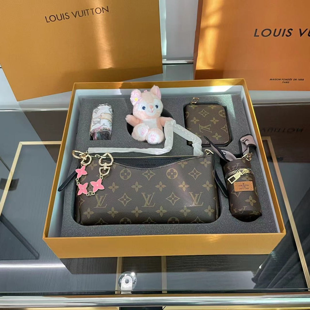 Monogram Purse Matching Set with Linabell Charm