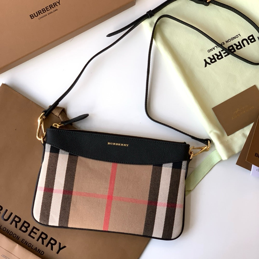 House Check Derby Peyton Crossbody Clutch Bag