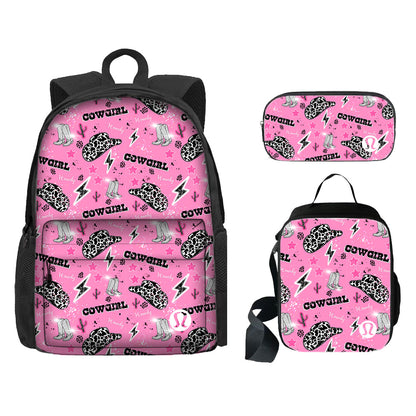 Custom Print Western Backpack Set