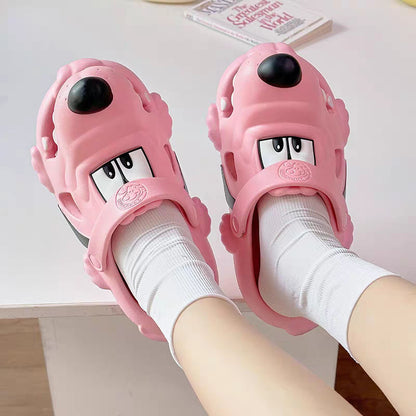 Cartoon Puppy Slippers
