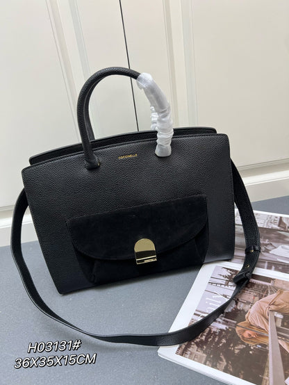 Blossom Hammered Leather Handbag and Shoulder Strap