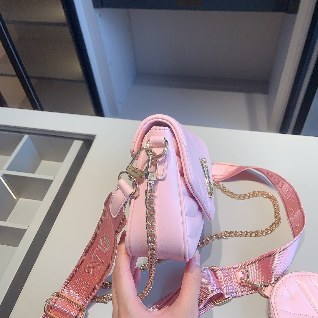 New Wave Pochette Pink 4pcs Set