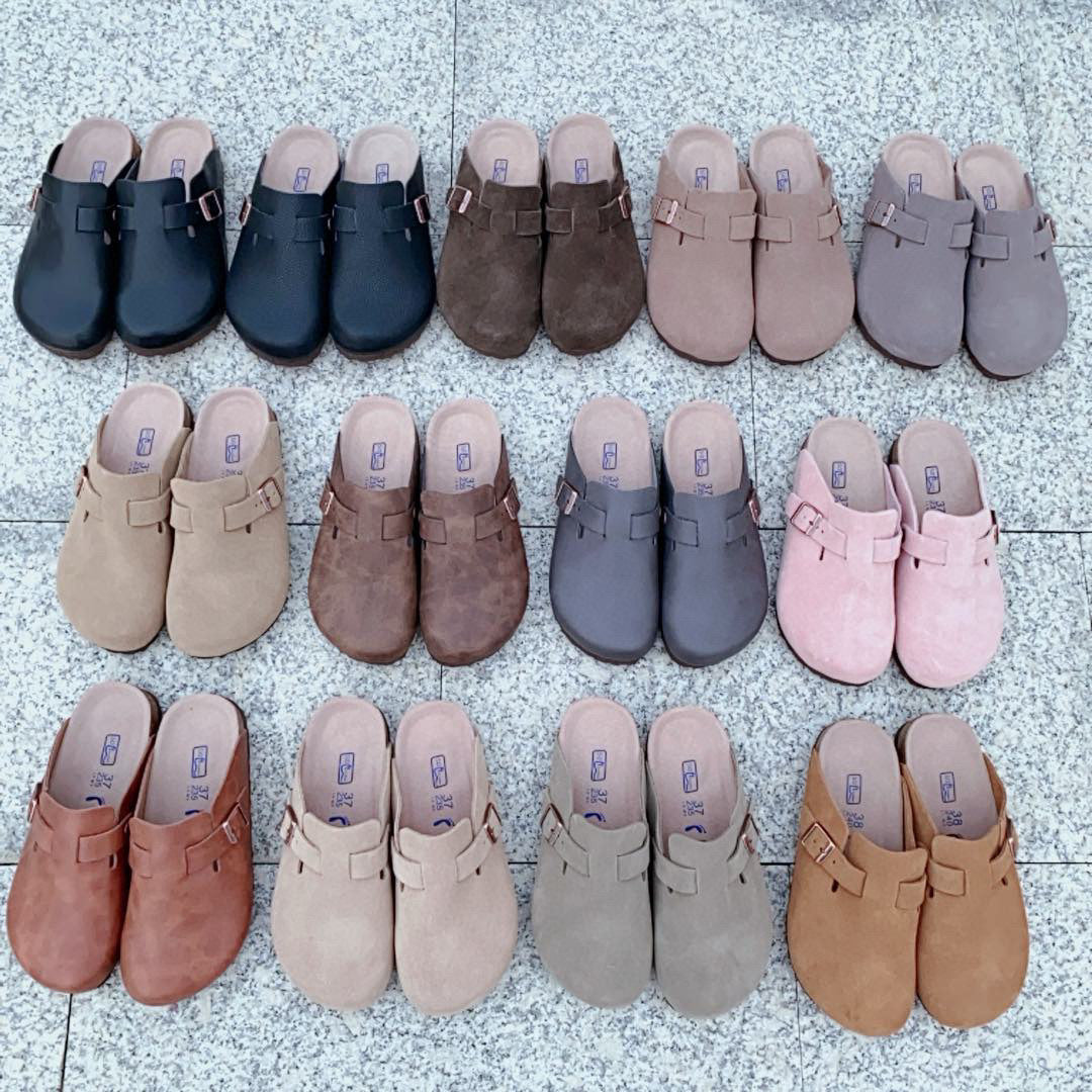 Women Birken Sandals Buckled Clogs Slipper