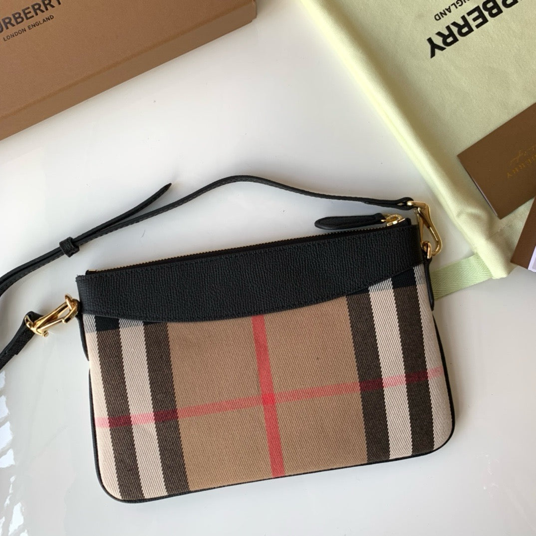 House Check Derby Peyton Crossbody Clutch Bag