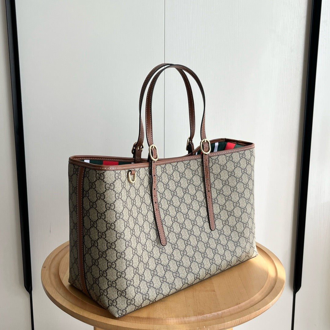GG Emblem small and medium  tote bag