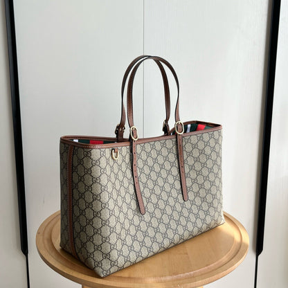 GG Emblem small and medium  tote bag