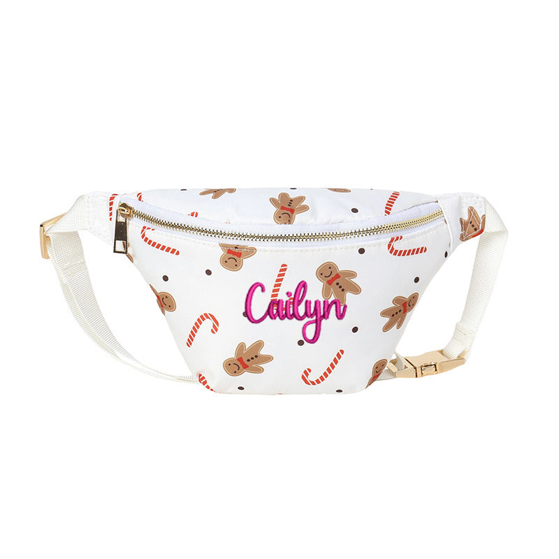 Kids Custom Name Embroidered Bag