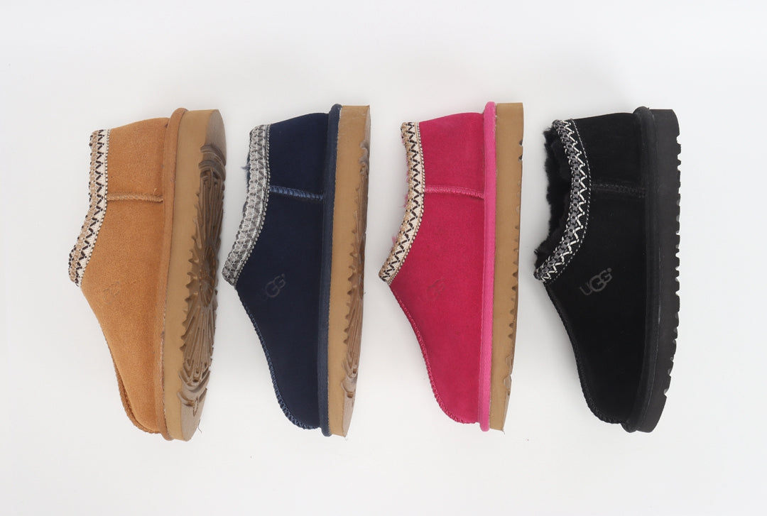 Tasman II Embroidered Slippers
