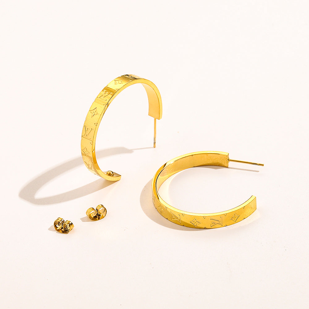LV Monogram Earrings