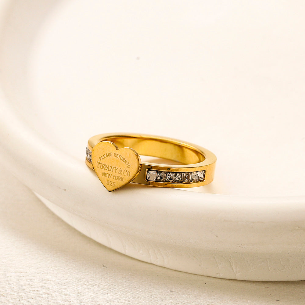 Tiffany & Co. Heart Rings