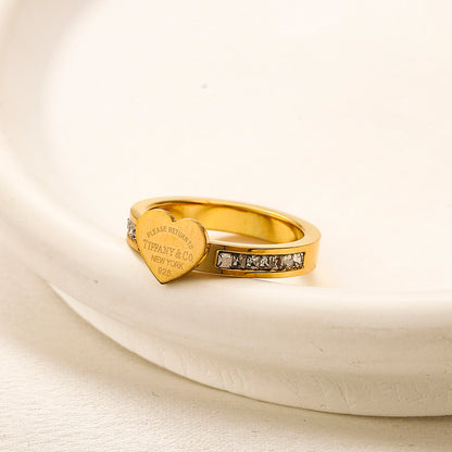 Tiffany & Co. Heart Rings